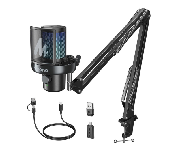 MAONO Mikrofon Maono DM40 S Pro (czarny) DM40 S Pro Black - 1417736 - zdjęcie